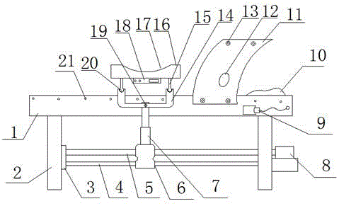 Special nursing bed for gynecology and obstetrics