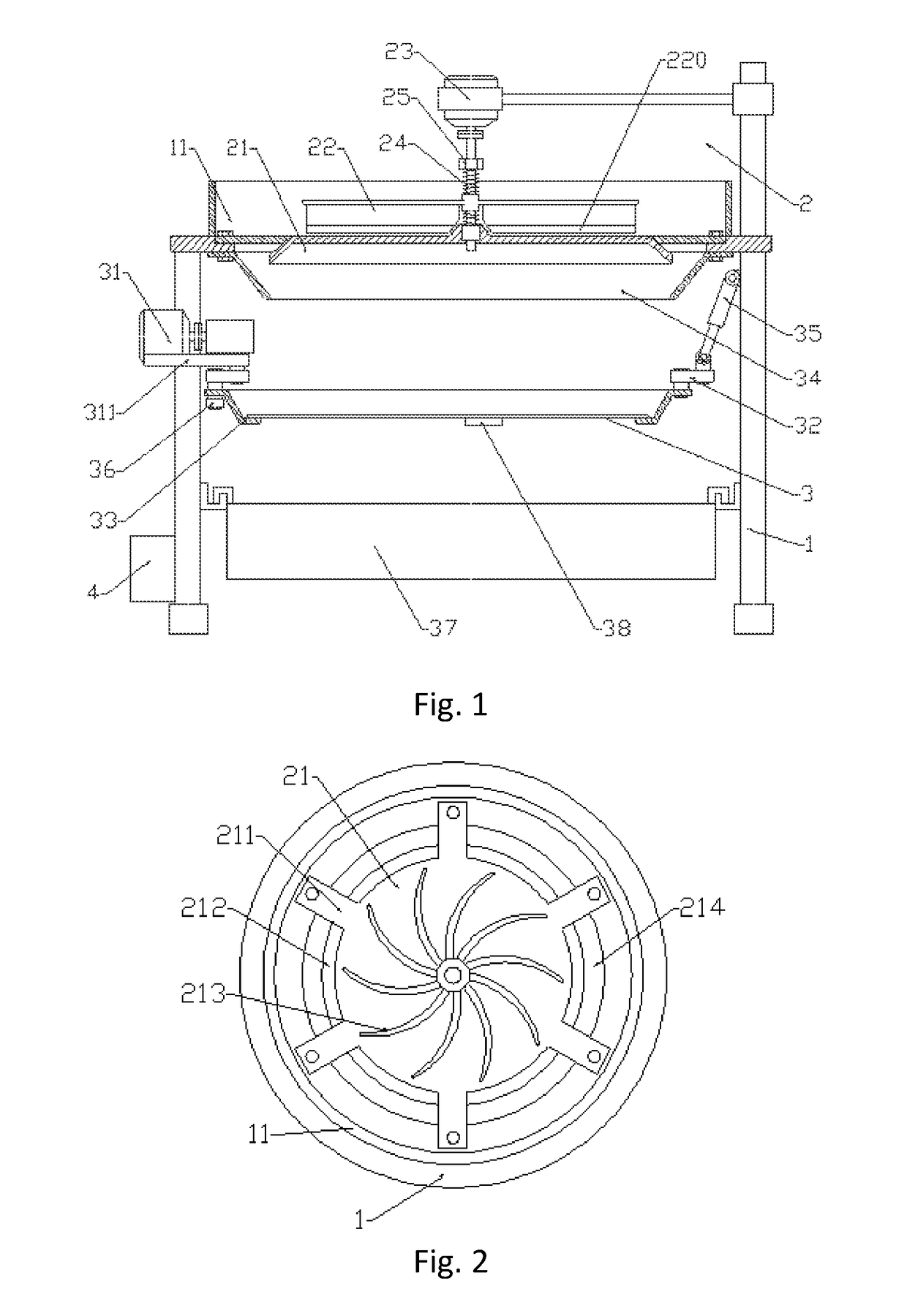 Weight sensing integrated bruising-sieving machine for automated tea processing