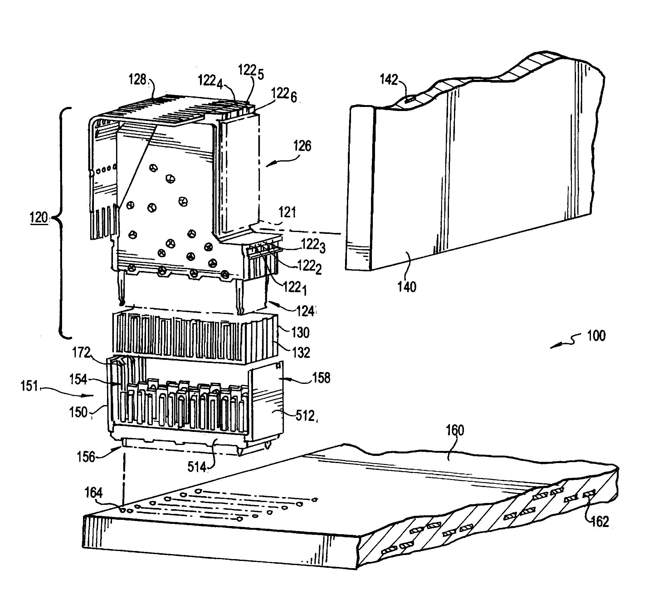 High speed, high density electrical connector