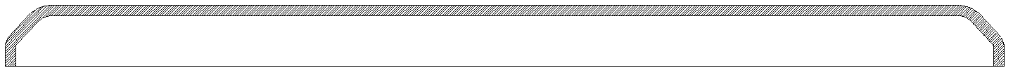 Trimming die structure for mobile phone casing