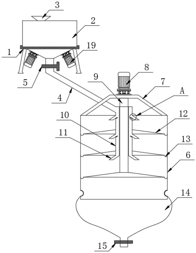 A cage feeding integrated device for lobster farming