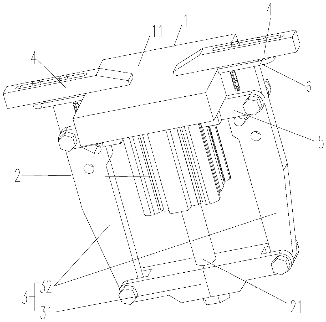 Pneumatic clamp