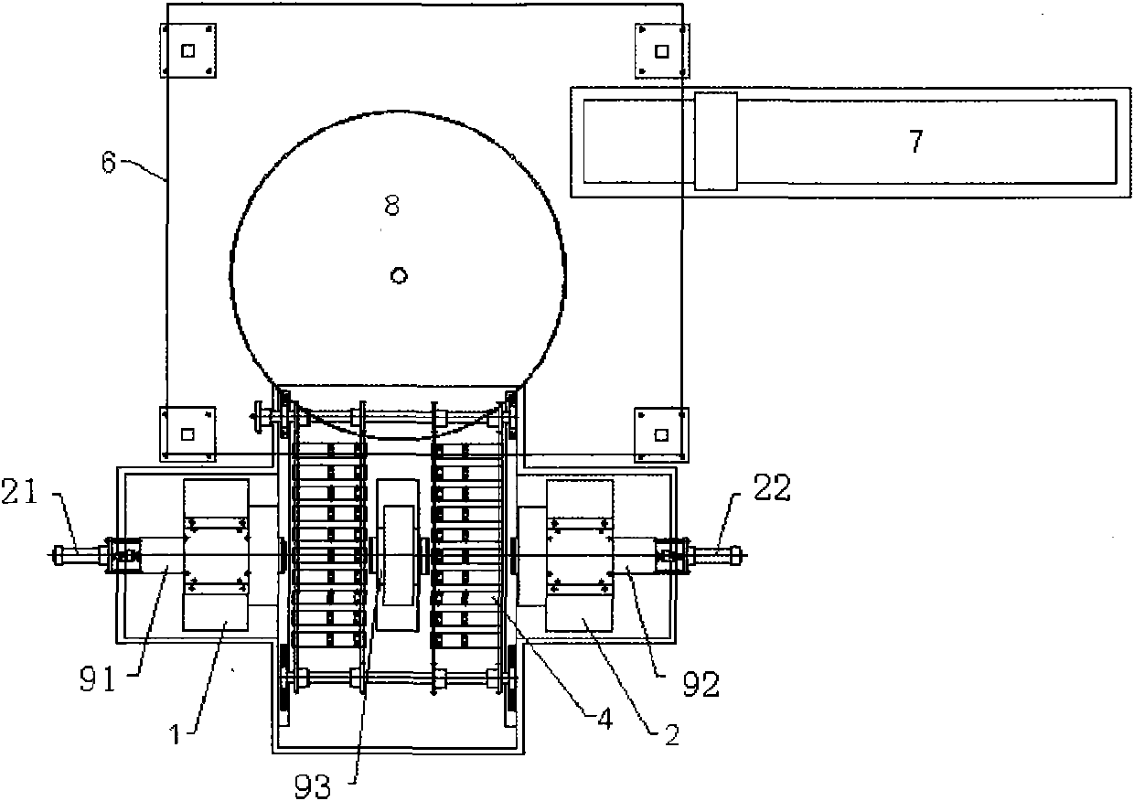 Semi-automatic AC/DC fluorescence magnetic prospecting set dedicated for connecting rod