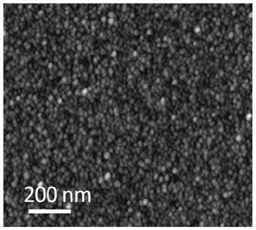 A kind of method for preparing titanium nitride nano film on the surface of substrate, substrate with film and application thereof