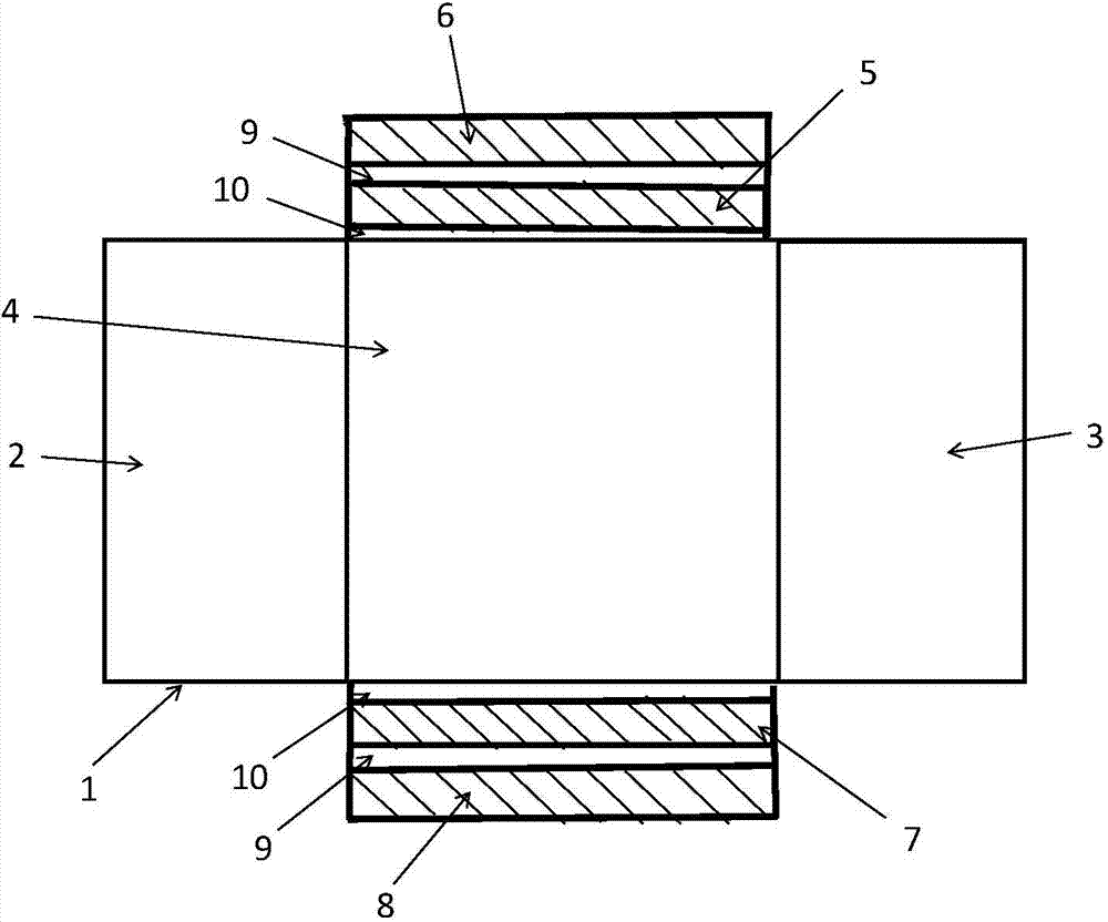 Double-bit flash memory, and programming, erasing and reading method thereof