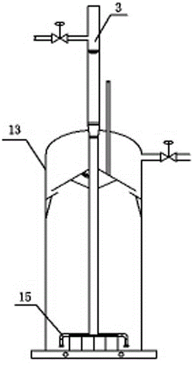 Large-scale livestock breeding anaerobic reaction tank