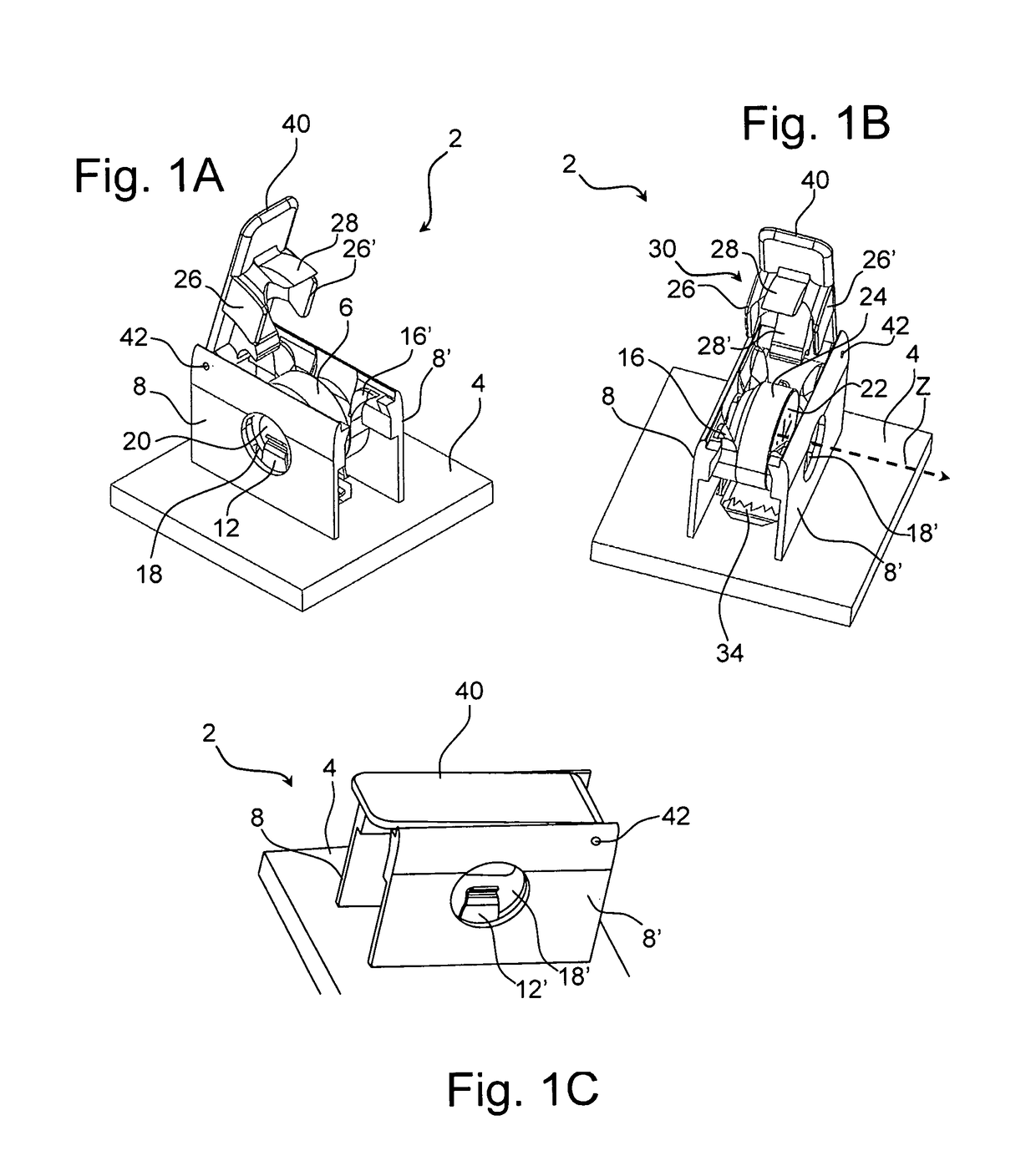 Battery assembly for a hearing device