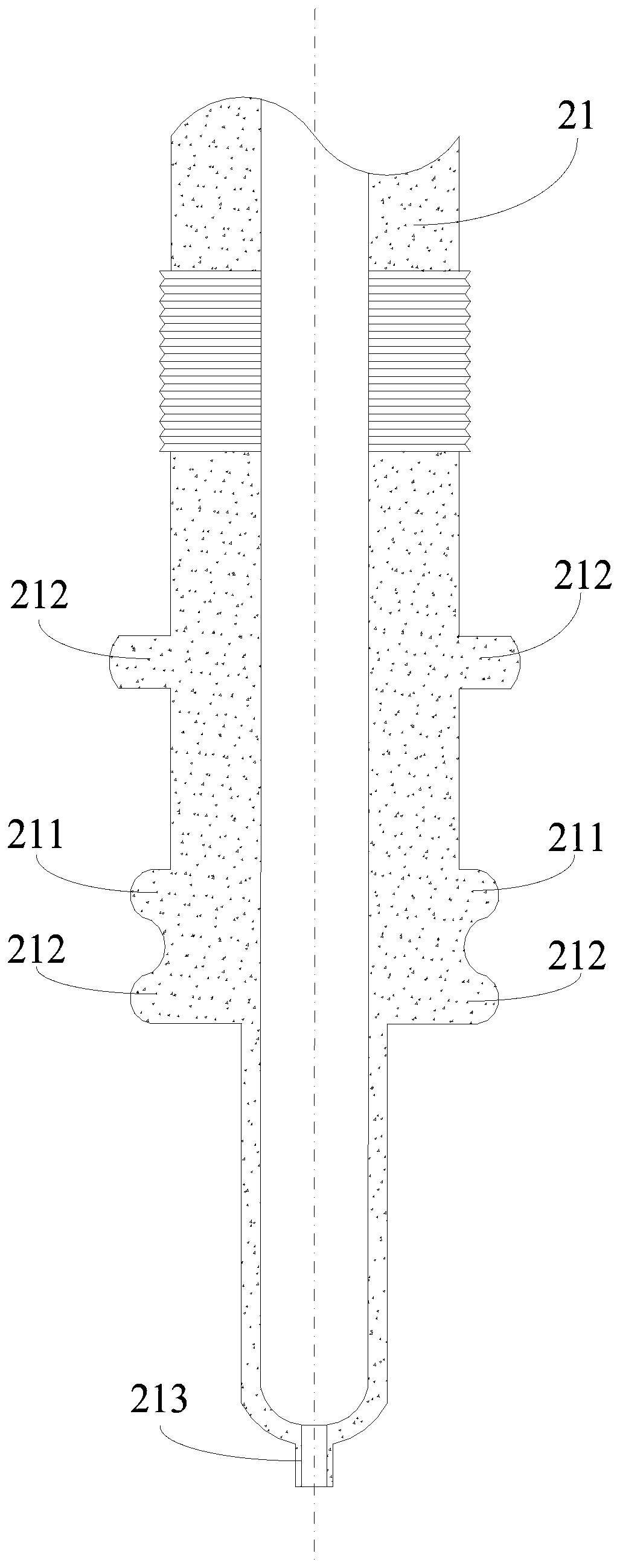 Device capable of carrying out purification along with production line