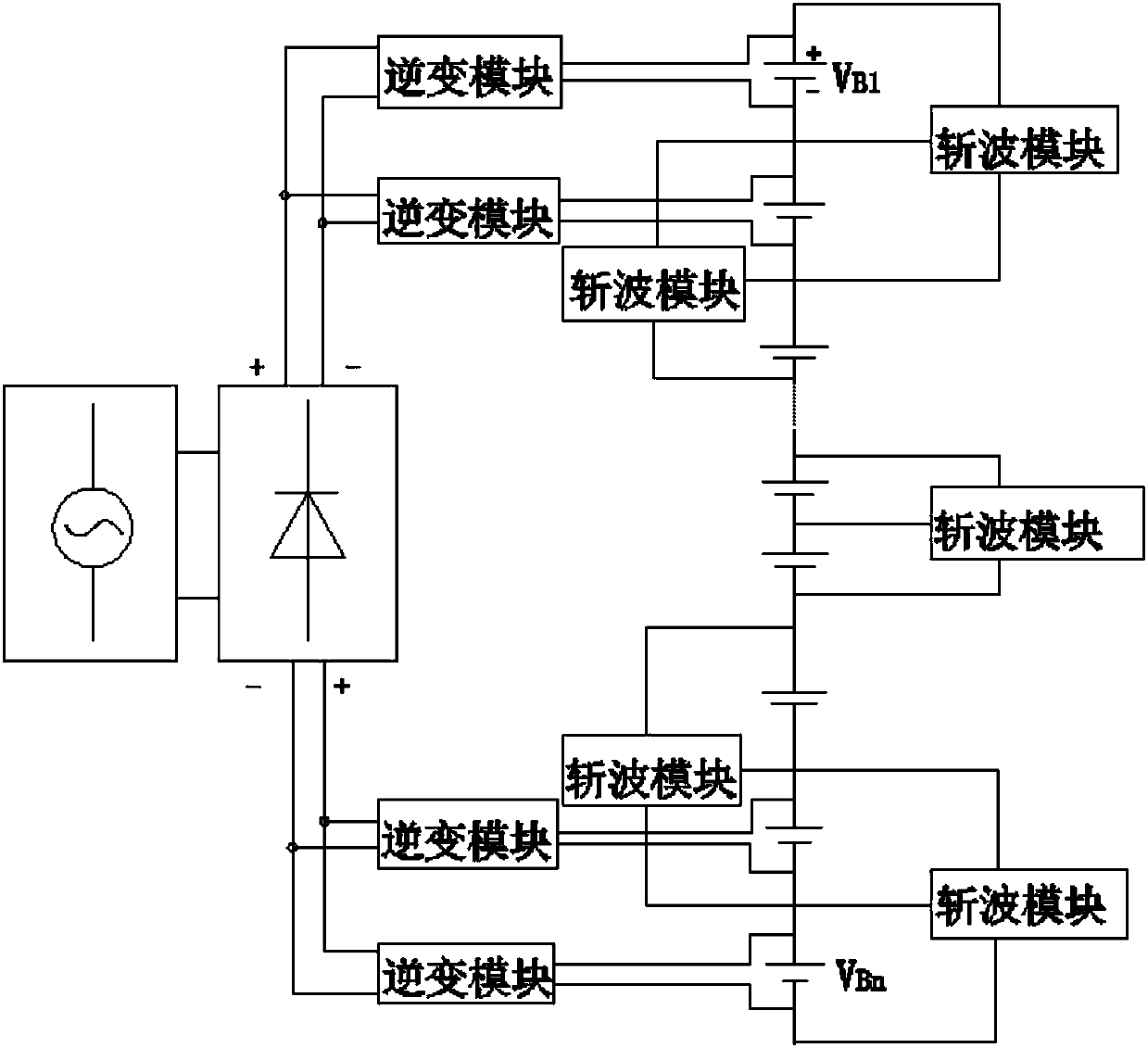 Equalizing charging circuit for battery pack, and control circuit for equalizing charging circuit