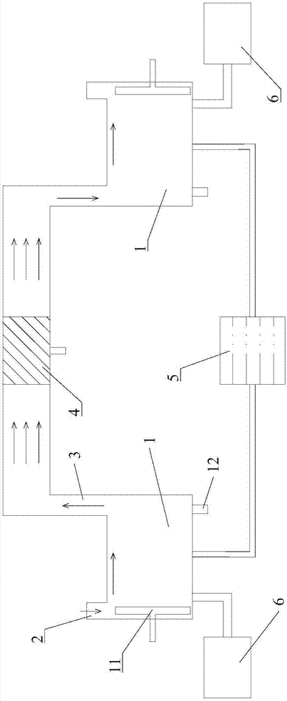 Physical method and system for concentrating brine and removing salts