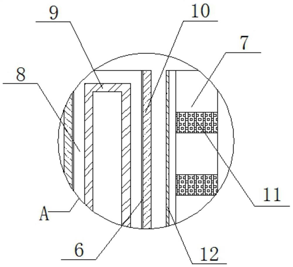 Anti-condensation cabinet plate structure for electric control cabinet