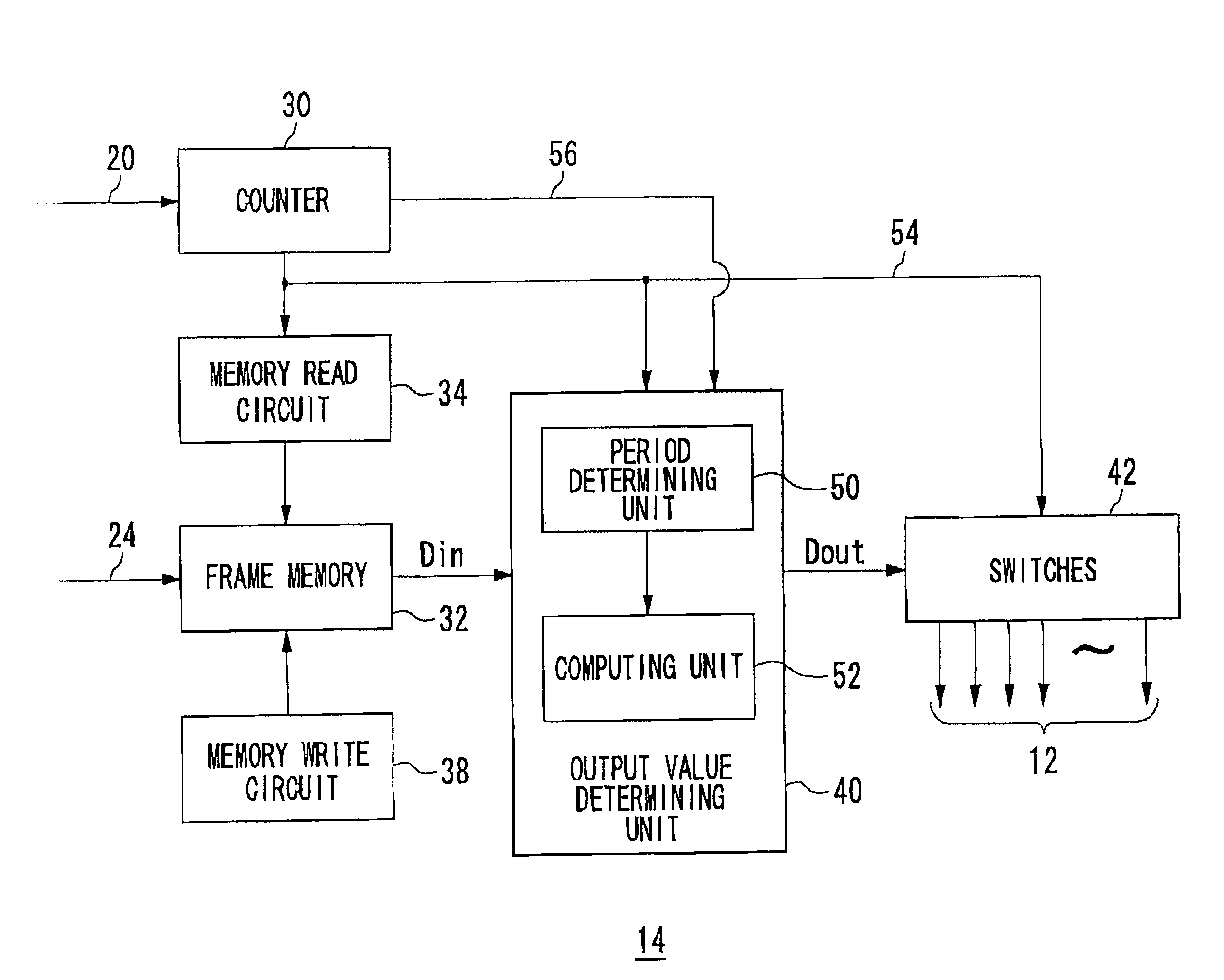 Display method, display apparatus and data write circuit utilized therefor