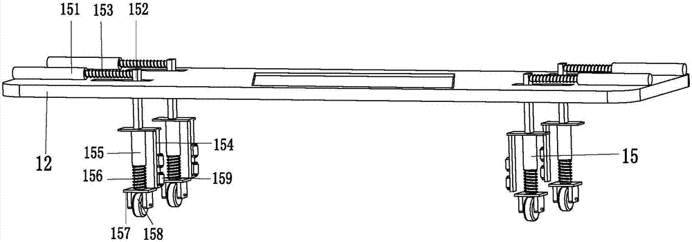 Automatic smoothing and scrubbing device for pebble landscape used for building outdoor landscape modeling