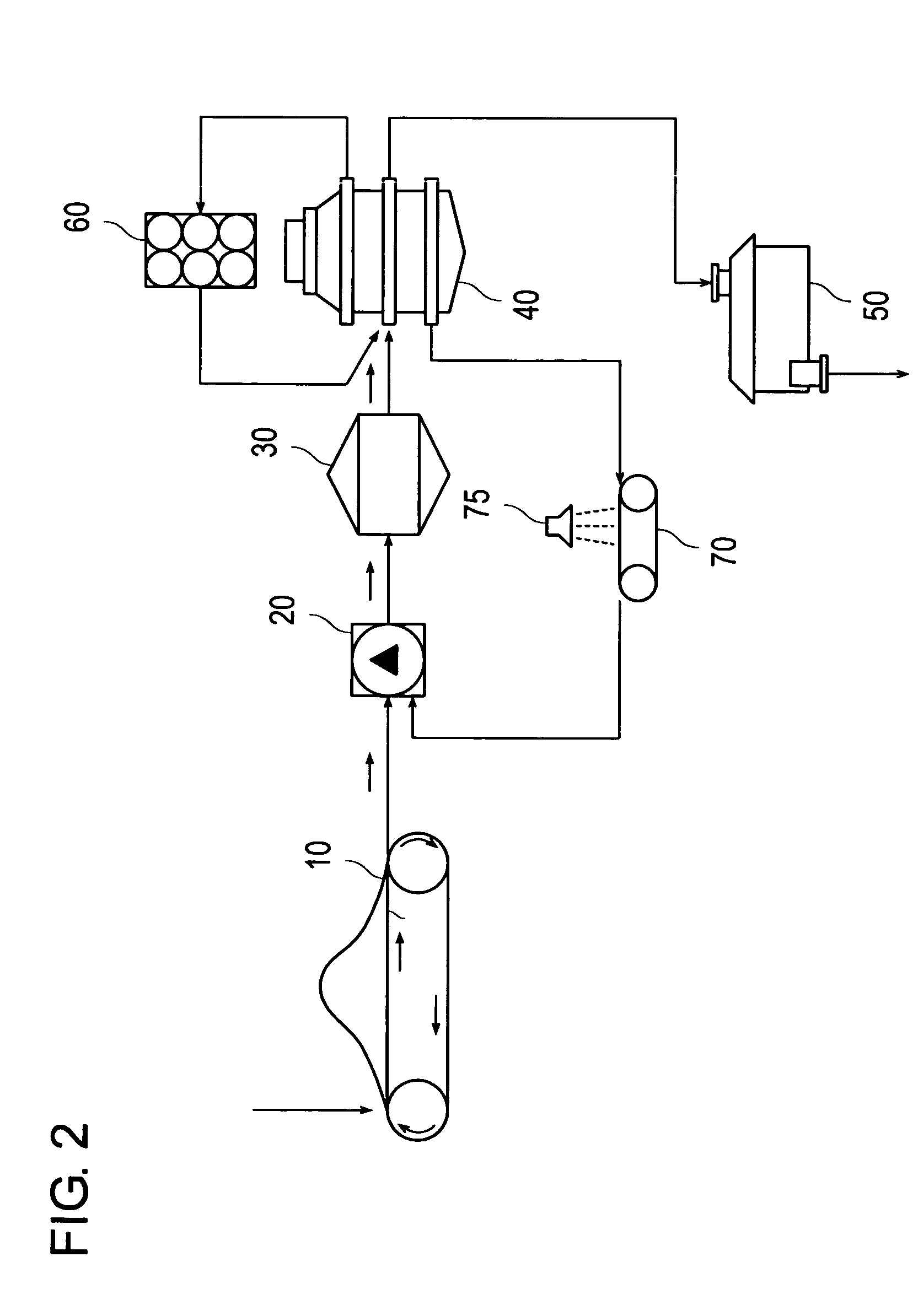 Method for continuous production of water-absorbent resin