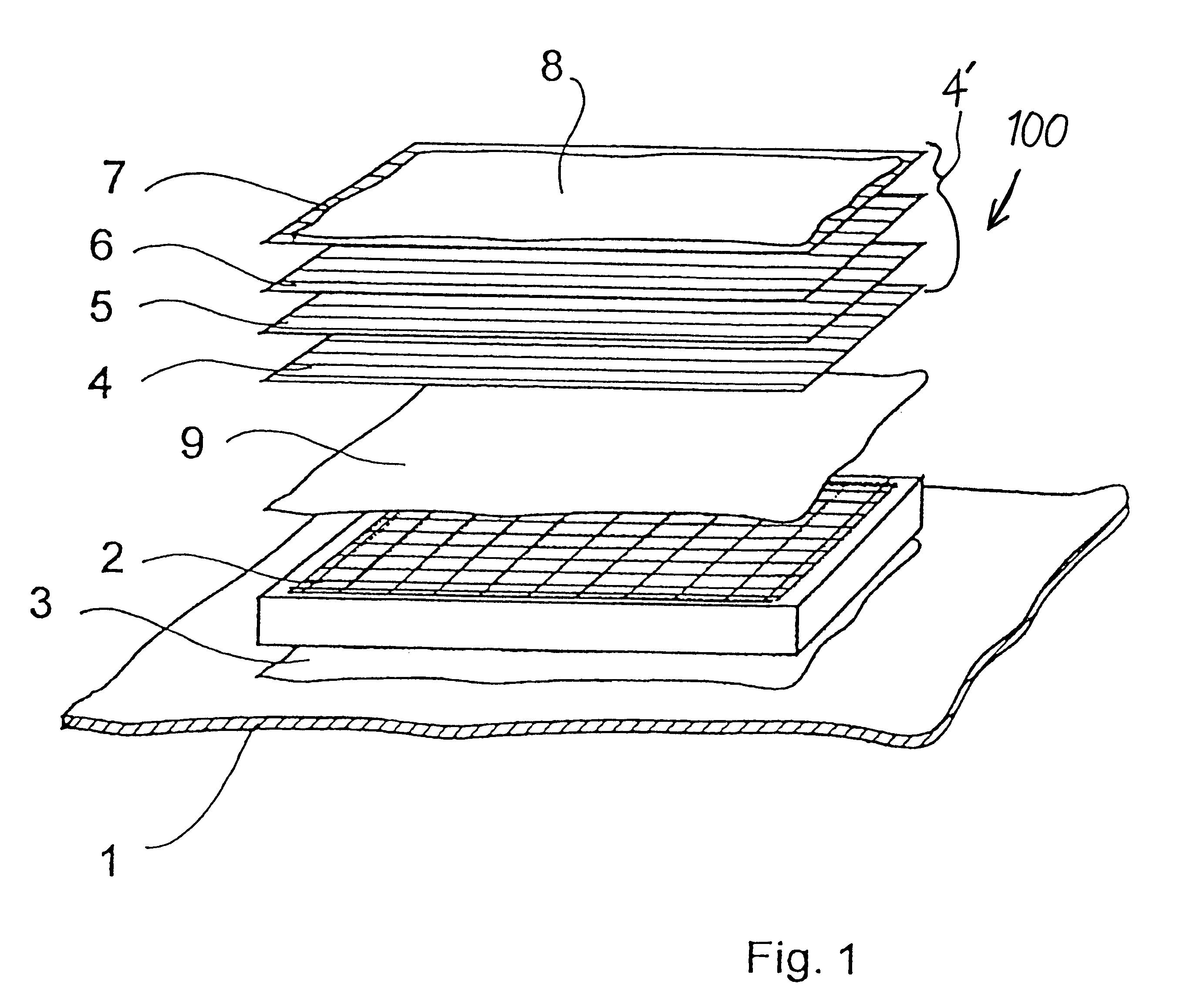 Thermal protection system especially for space vehicles