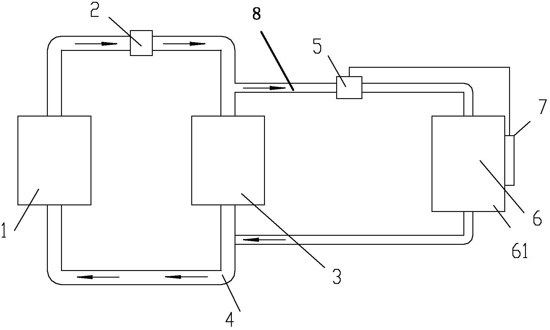 Water-cooling water chilling unit and control method thereof