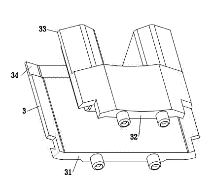 Insulated frame for motor of block stator