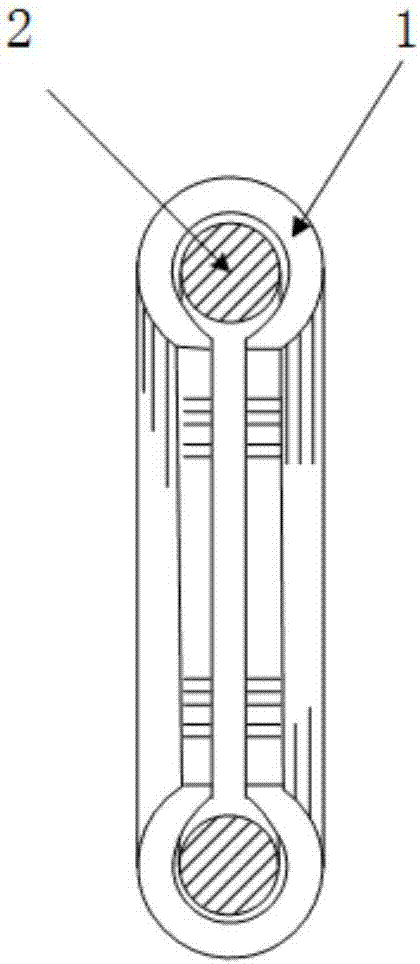 Run-flat tire, wheel and tire mounting method