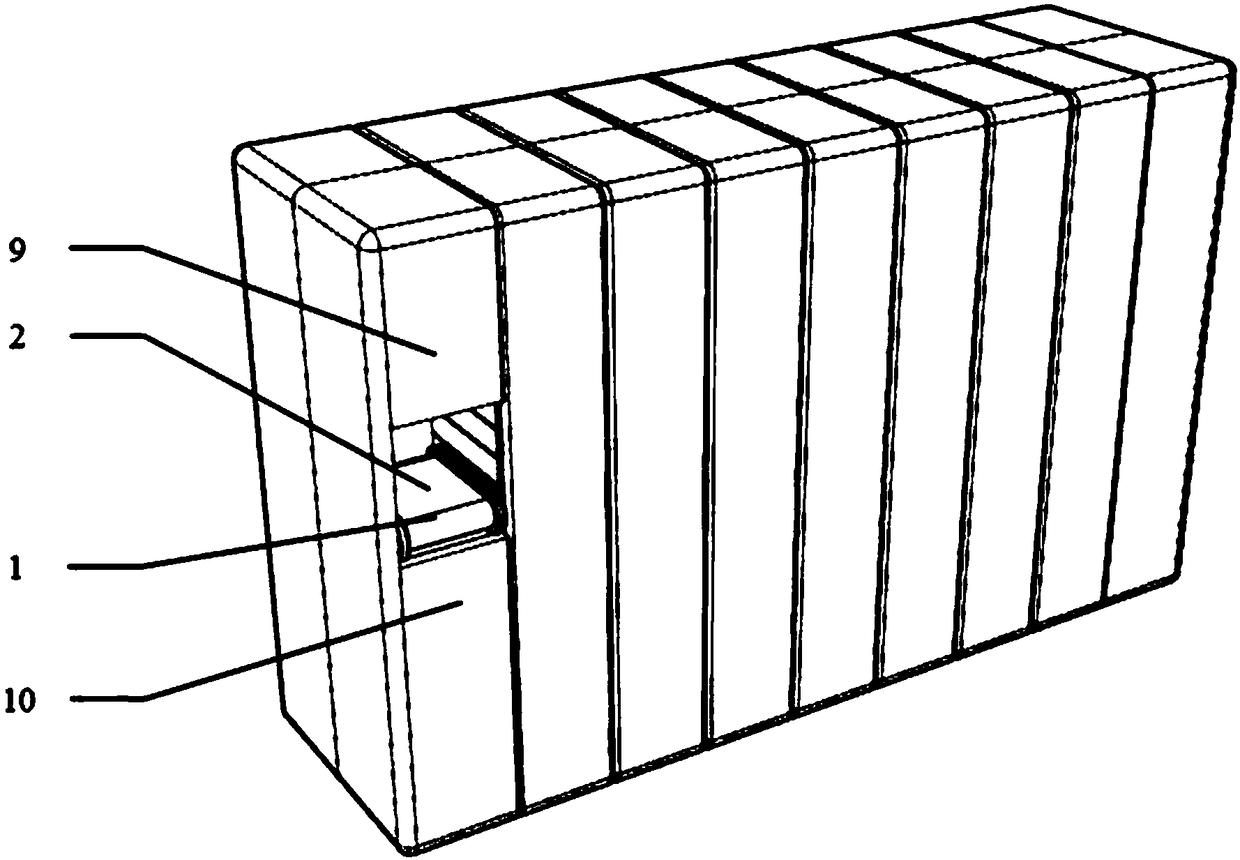 Self-adjusting adaptive large-capacity automatic access smart express item box