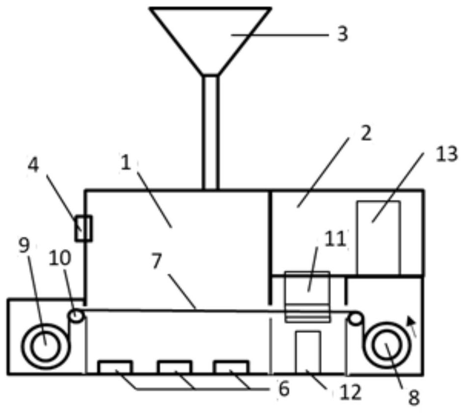 Crop disease spore capturing, separating and detecting device