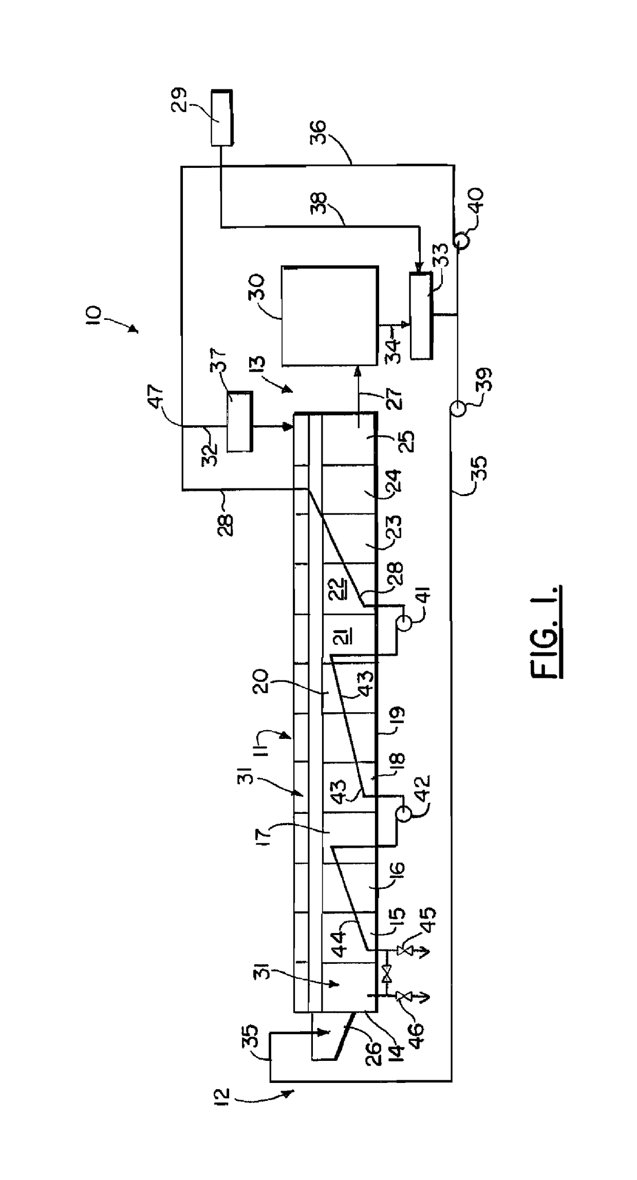 Continuous batch tunnel washer and method