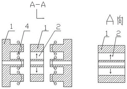 Bilateral normal electromagnetic actuator with high performance