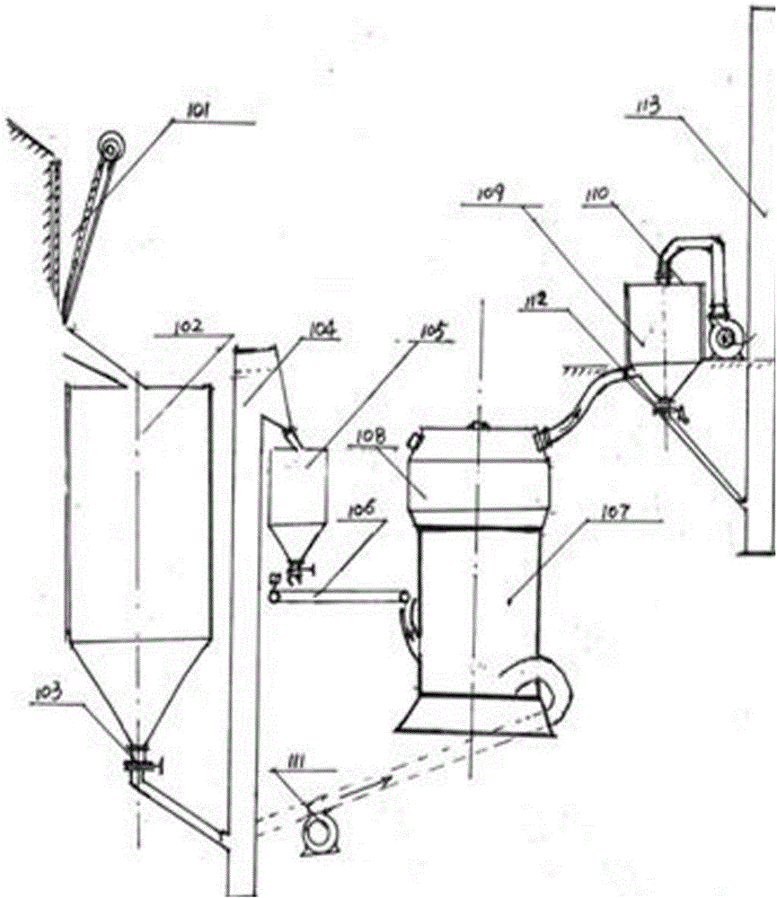 Molten carbon heating type induction furnace based vacuum magnesium production system and magnesium production method thereof