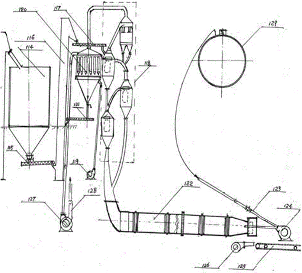 Molten carbon heating type induction furnace based vacuum magnesium production system and magnesium production method thereof