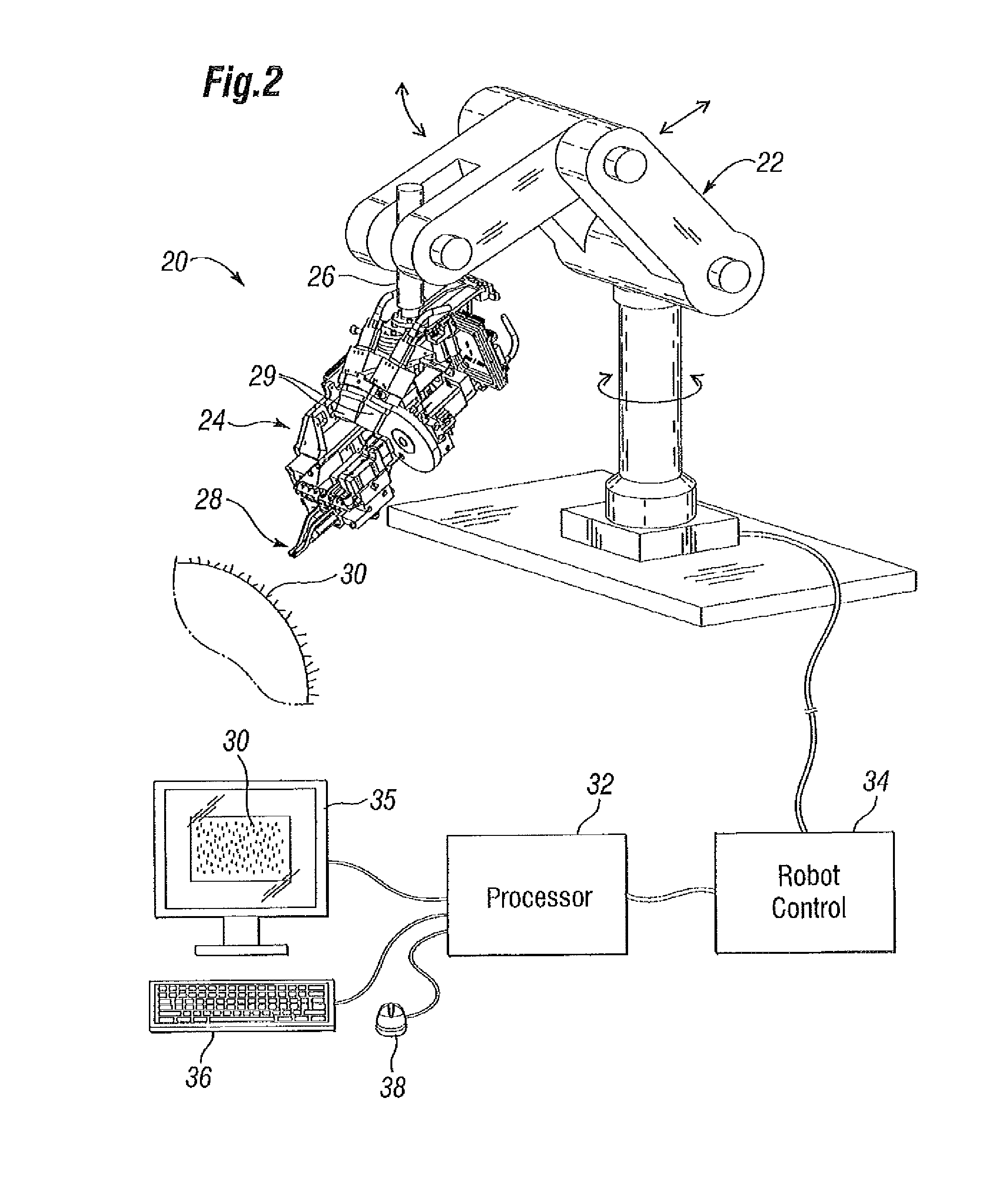 Systems and methods for harvesting and implanting hair using image-generated topological skin models