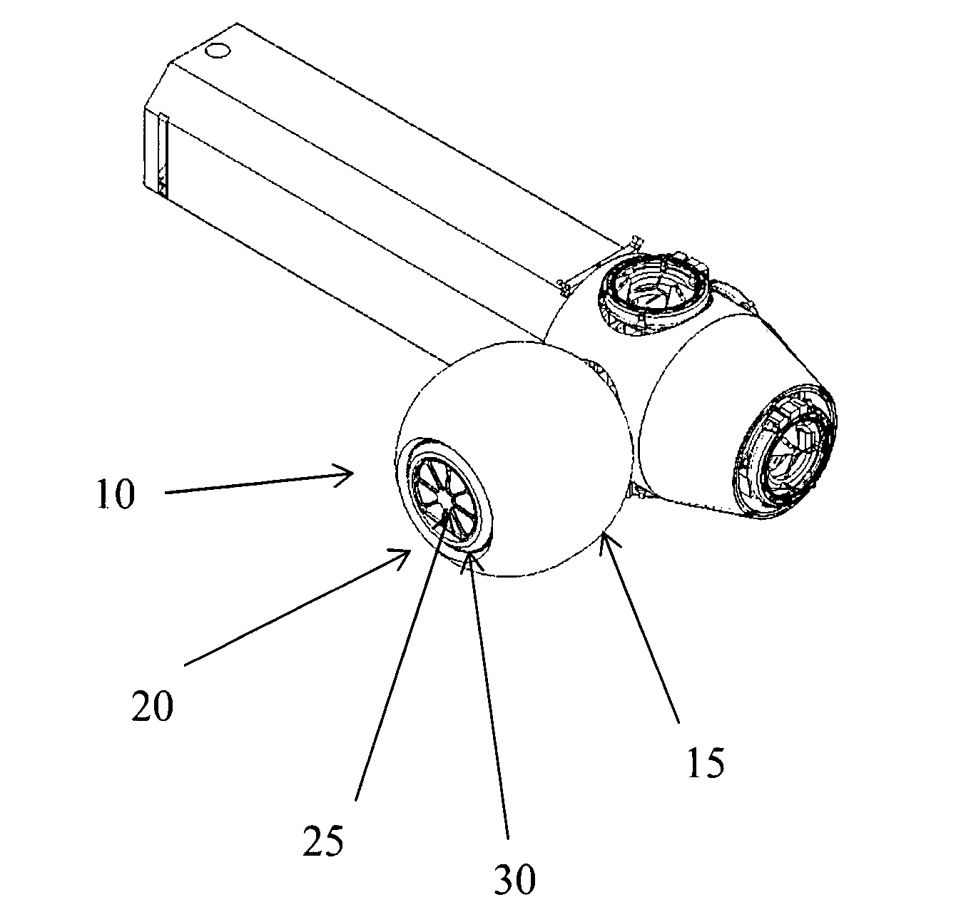 Inflatable airlock