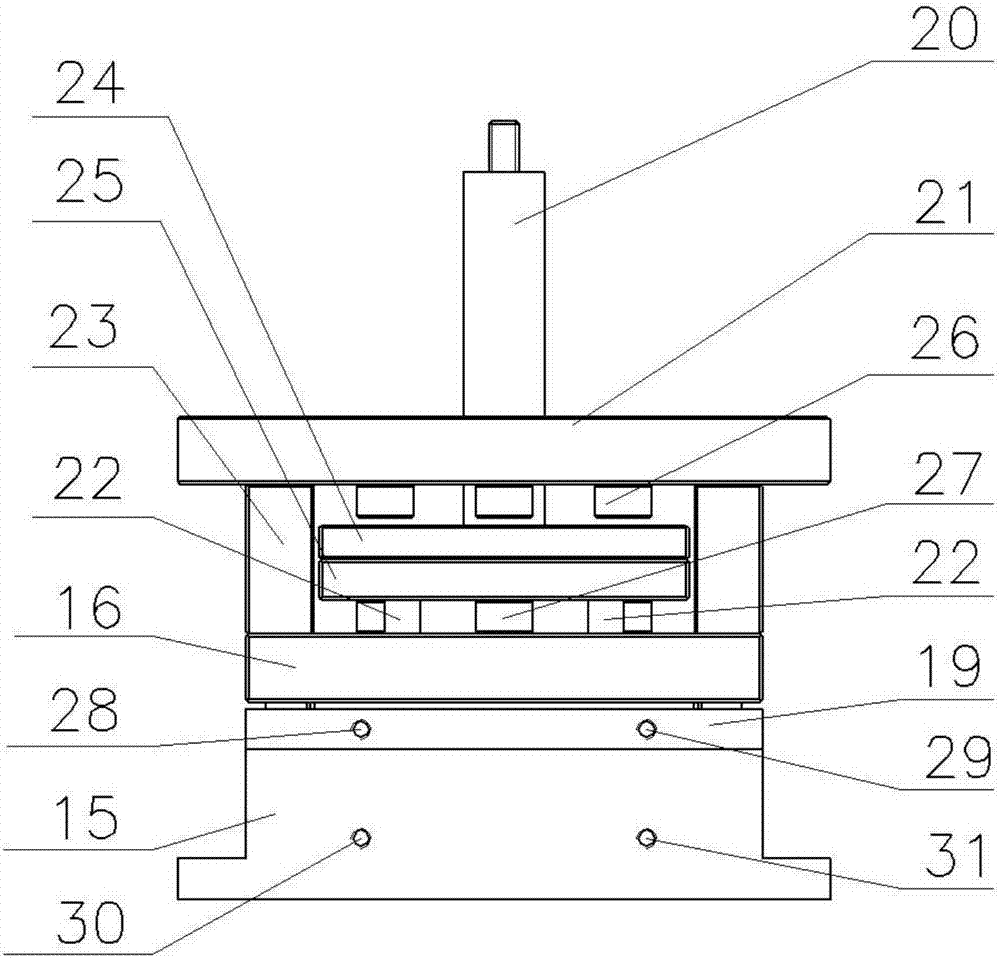 Semisolid combined extrusion casting forming method of magnesium alloy casting