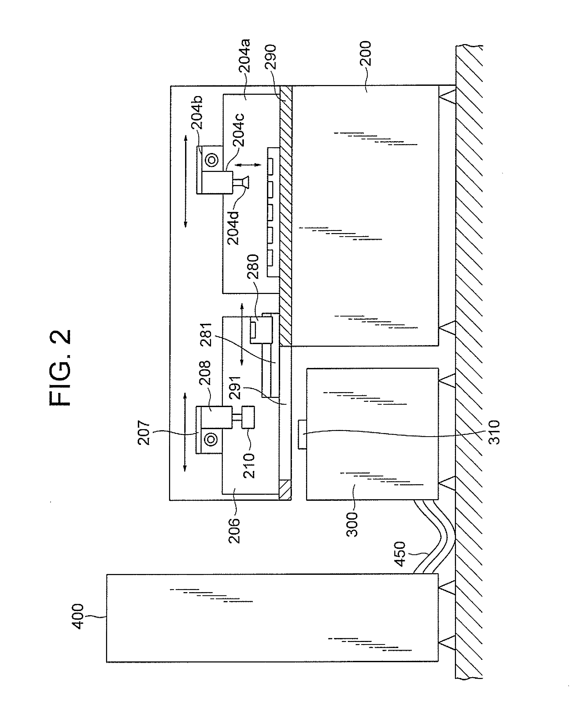 Contact pusher, contact arm, and electronic  device test apparatus