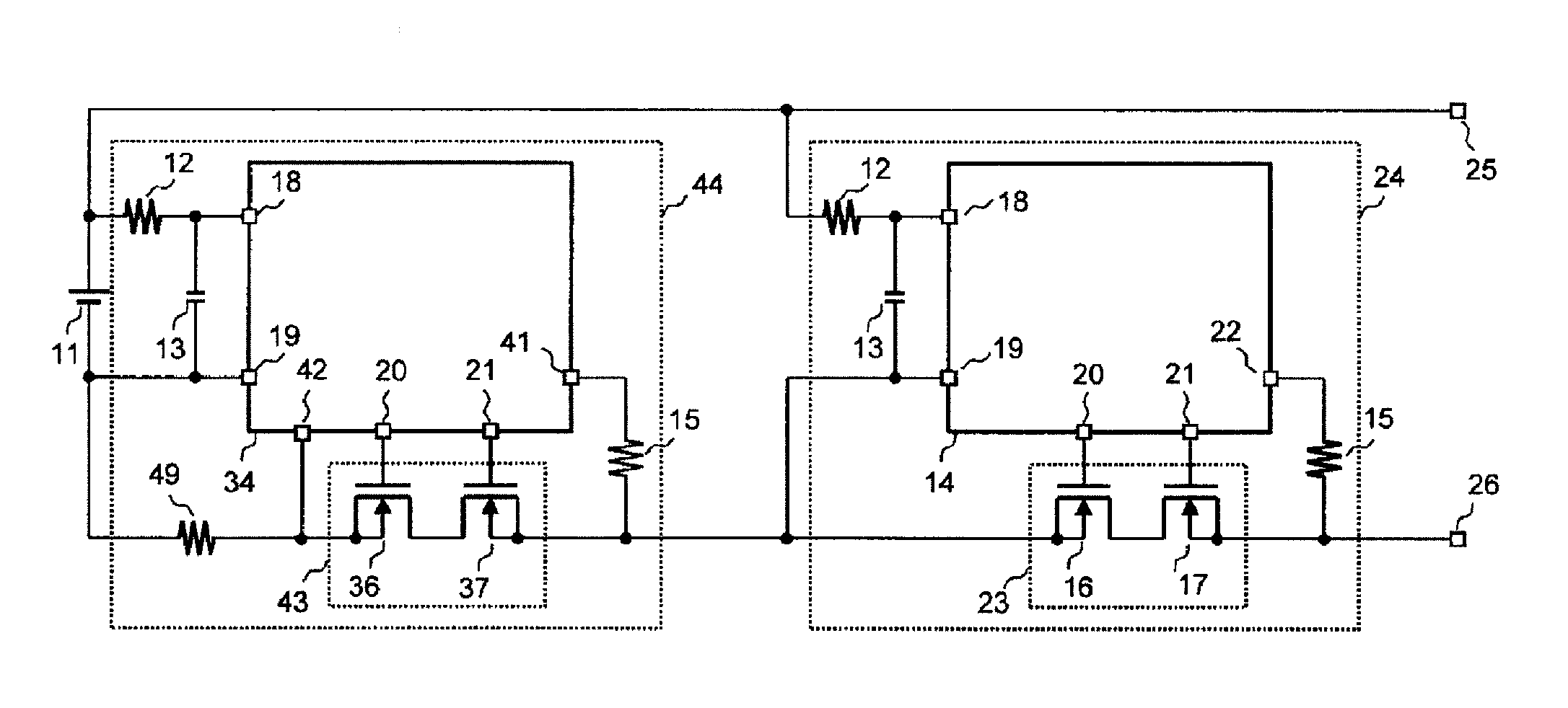 Battery device