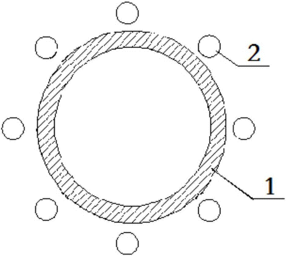 Construction method of a shaft-type underground parking garage