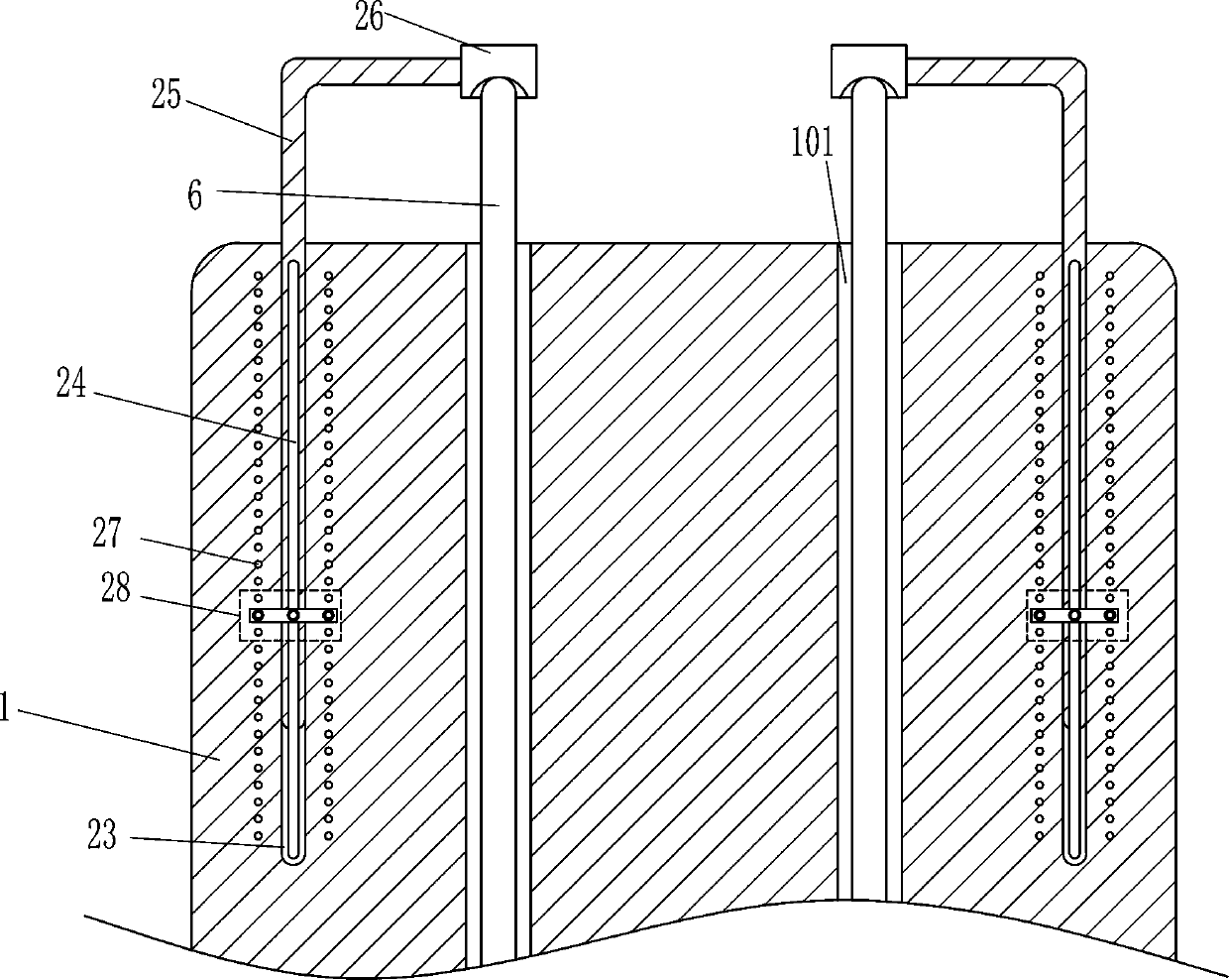 Steel bar cutter for well lid installing