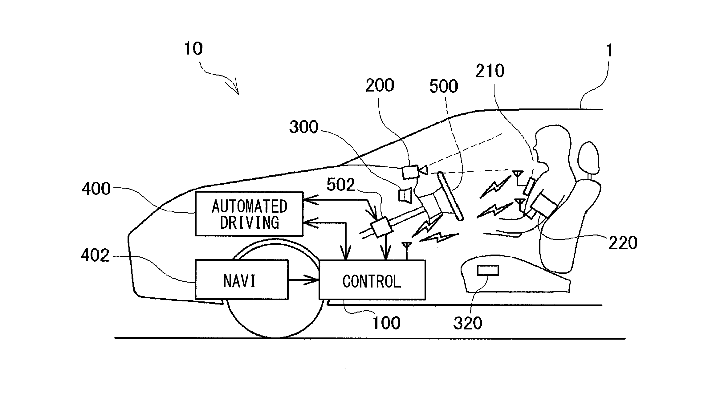 Driving assist device