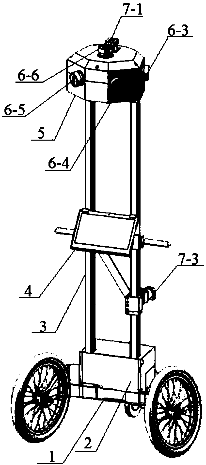 Indoor 3D data automatic collection equipment