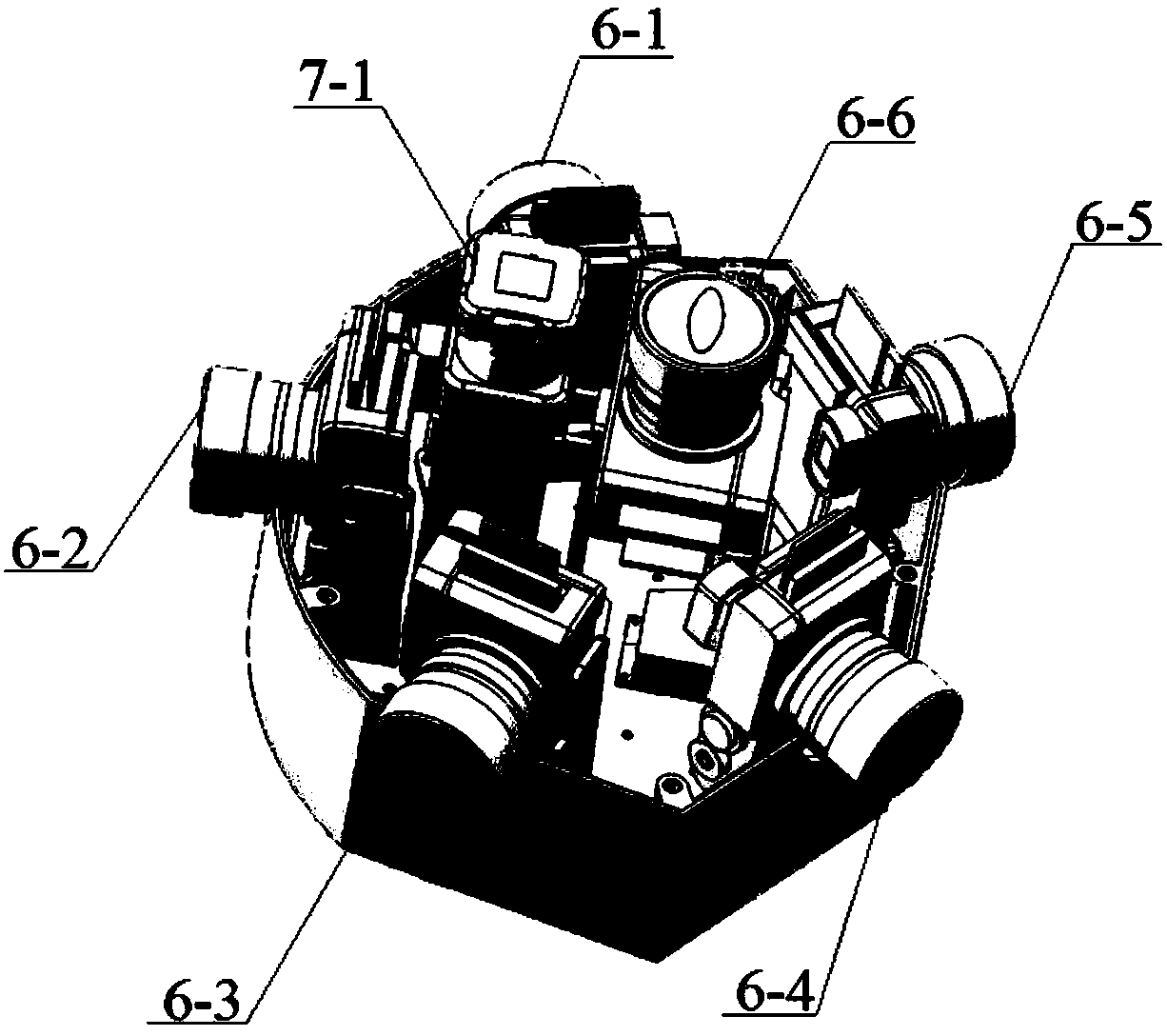 Indoor 3D data automatic collection equipment