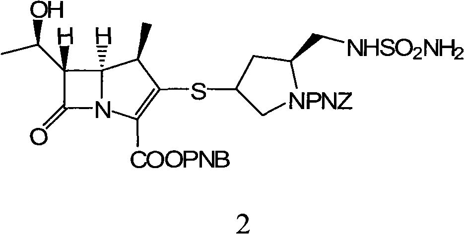 A kind of preparation method of doripenem