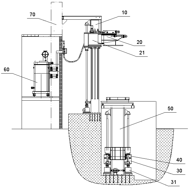 Electroslag remelting furnace