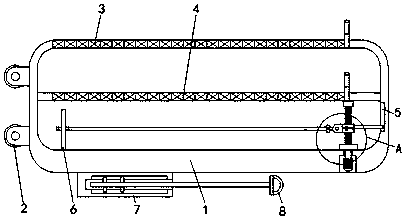 Double-layer bag type suitcase