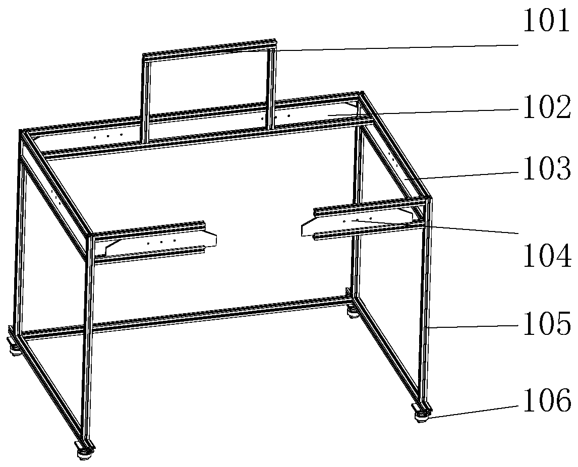 Lower limb gait rehabilitation training trolley based on parallel mechanism