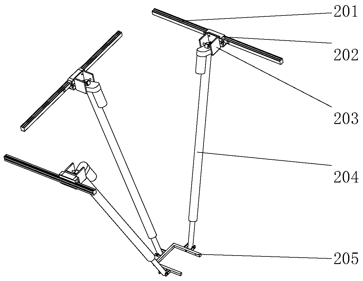 Lower limb gait rehabilitation training trolley based on parallel mechanism