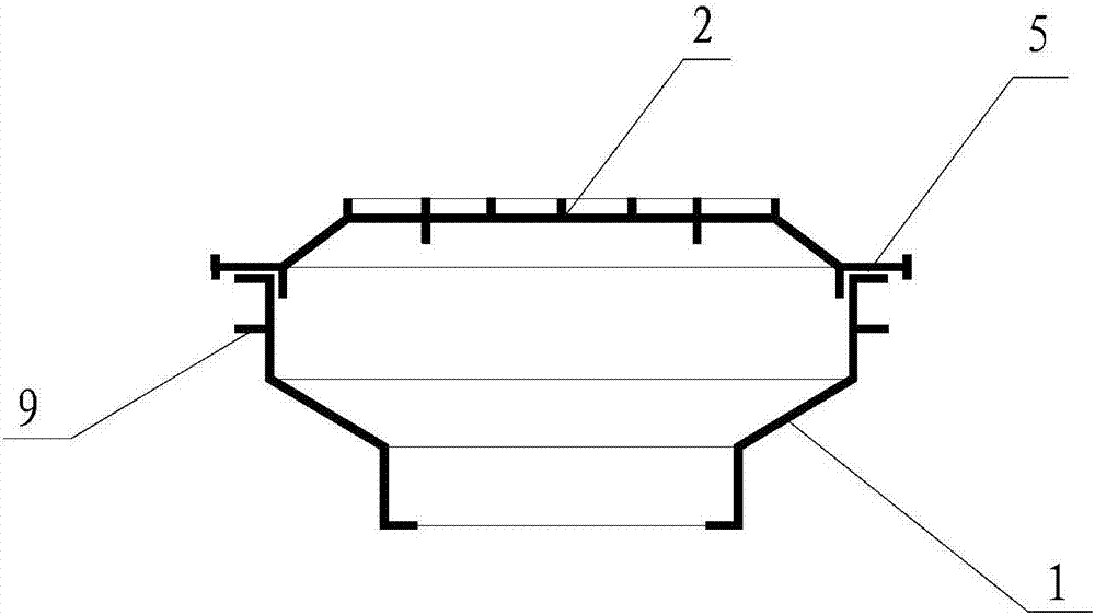 Barrel formwork and construction method thereof