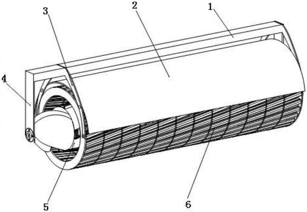 Single-longitudinal axial flow rigid-flexible coupling corn threshing device