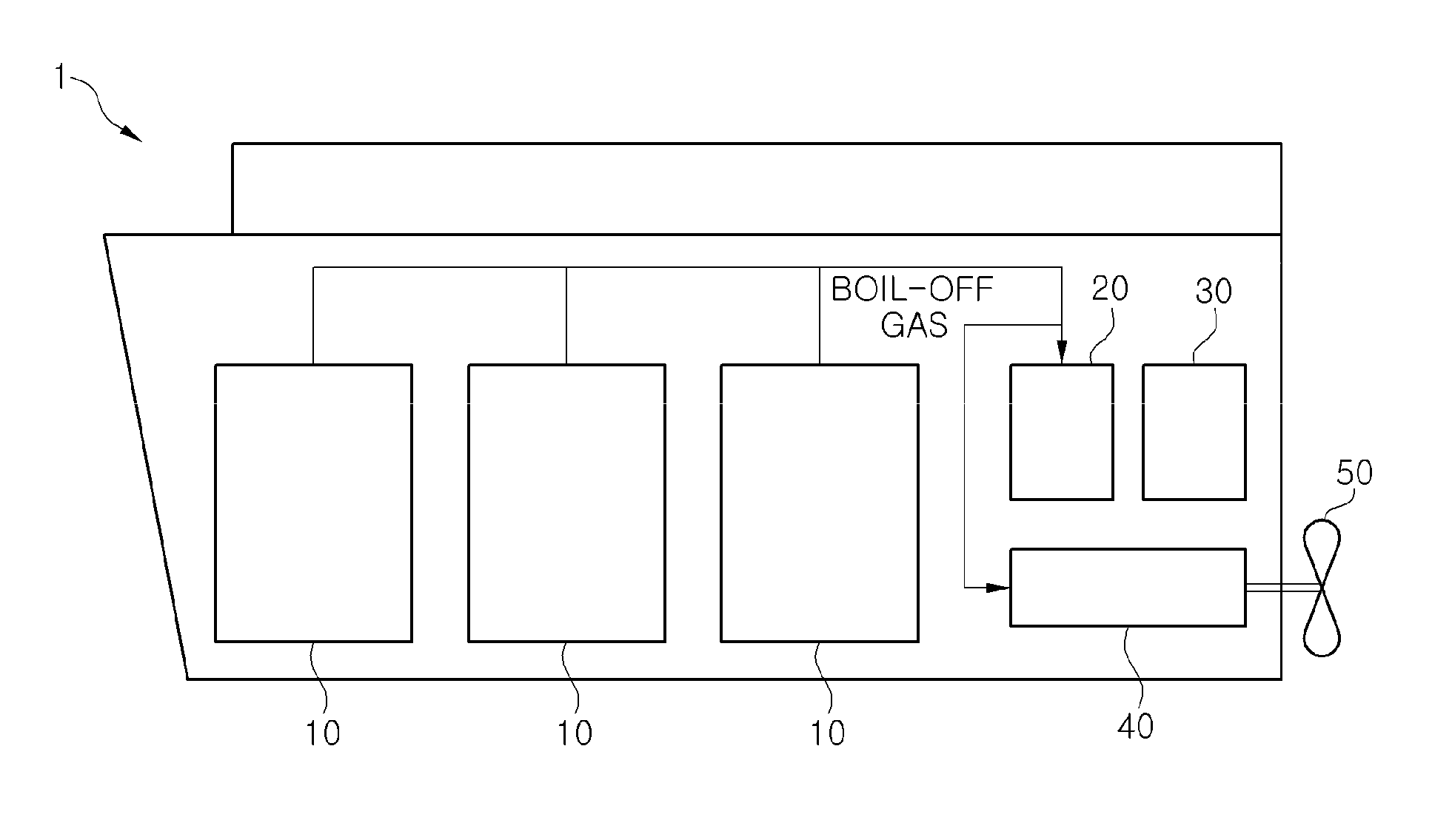 Apparatus and method for generating electricity in liquefied natural gas carrier