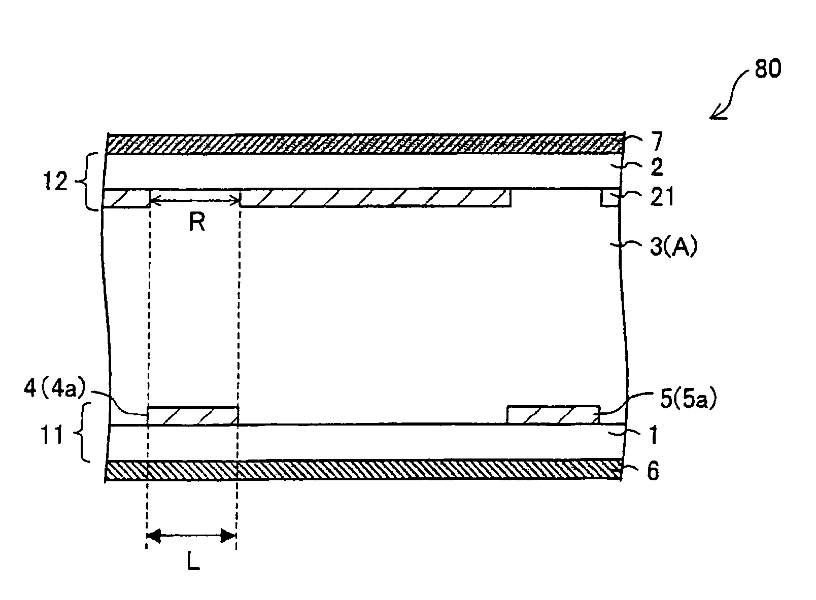 Display device producing display by changing shape of refractive index ellipsoid of medium by applying electric field to medium