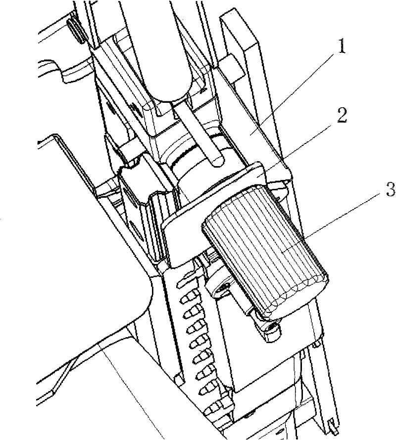 Horizontal moving protection device table-board of operation table