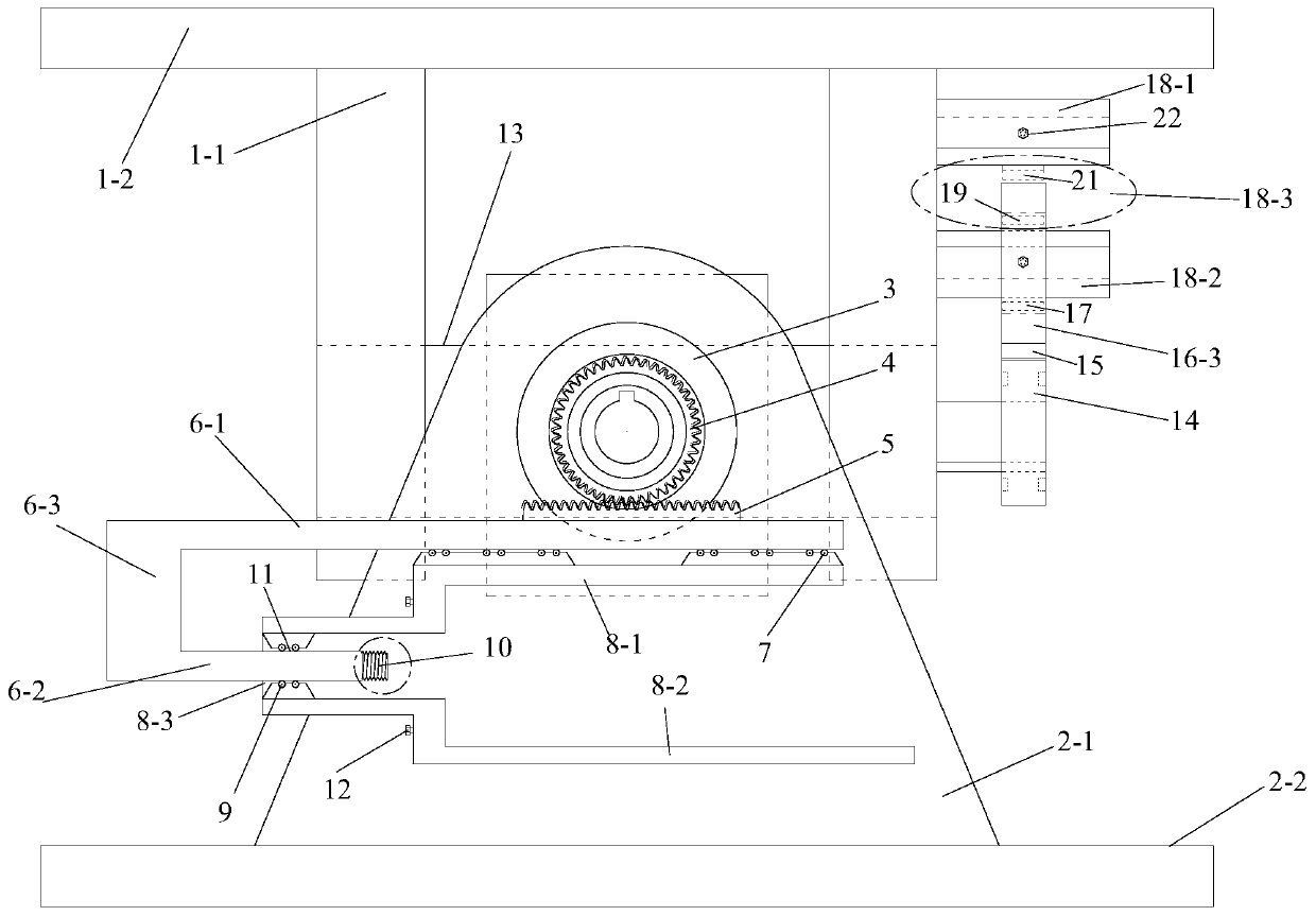 A two-way damping hinge device and damping method