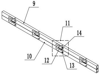 High-strength energy-saving building formwork and assembling method thereof